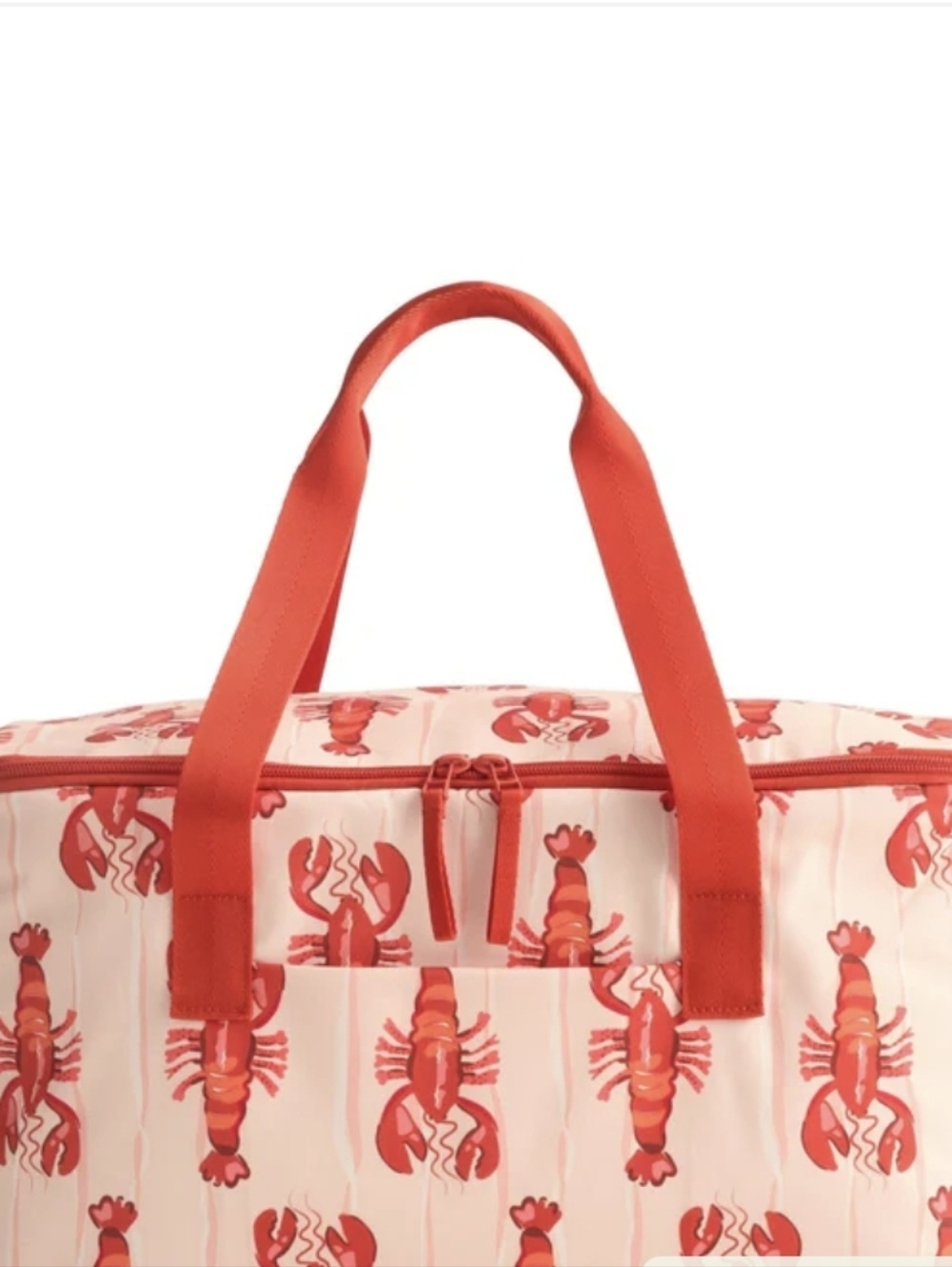 Vera Bradley Family Cooler Tote In Polyester NWT. Lobster Clause Design - Picture 2 of 9